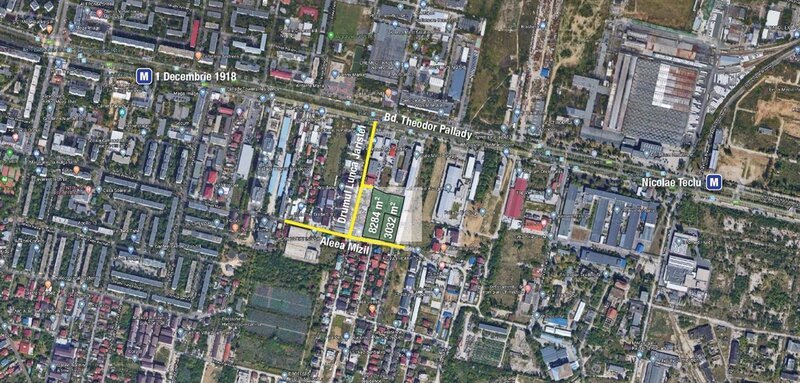 Titan langa metrou 1 Decembrie, oportunitate dezvoltare rezidentiala,
